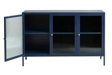 Lazarus Sideboard 3 dele 132 cm - Blå - Opbevaring - Opbevaringsmøbler - Skænke & sideboards