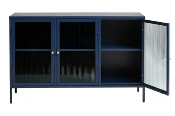 Lazarus Sideboard 3 dele 132 cm - Blå - Opbevaring - Opbevaringsmøbler - Skænke & sideboards
