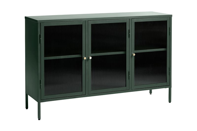 Lazarus Sideboard 3 dele 132 cm - Grøn - Skænke & sideboards