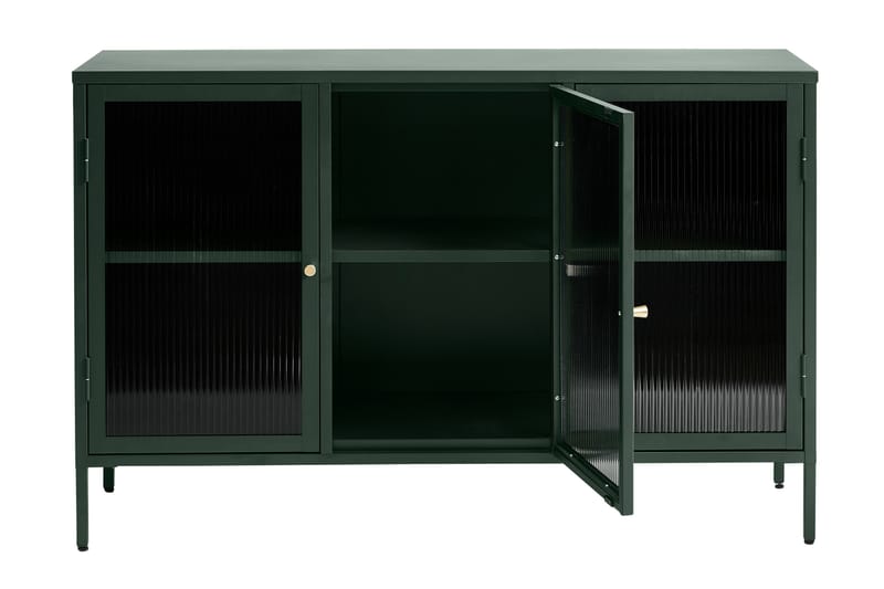 Lazarus Sideboard 3 dele 132 cm - Grøn - Skænke & sideboards