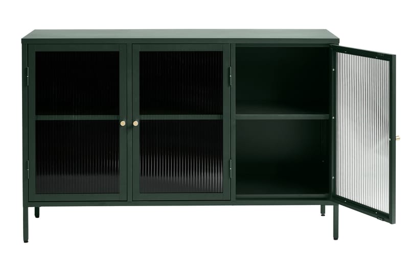 Lazarus Sideboard 3 dele 132 cm - Grøn - Opbevaring - Opbevaringsmøbler - Skænke & sideboards