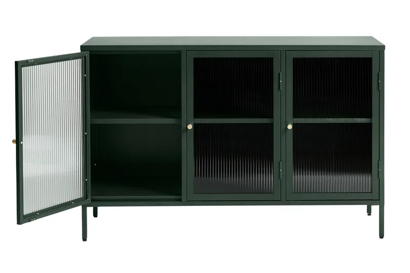 Lazarus Sideboard 3 dele 132 cm - Grøn - Opbevaring - Opbevaringsmøbler - Skænke & sideboards