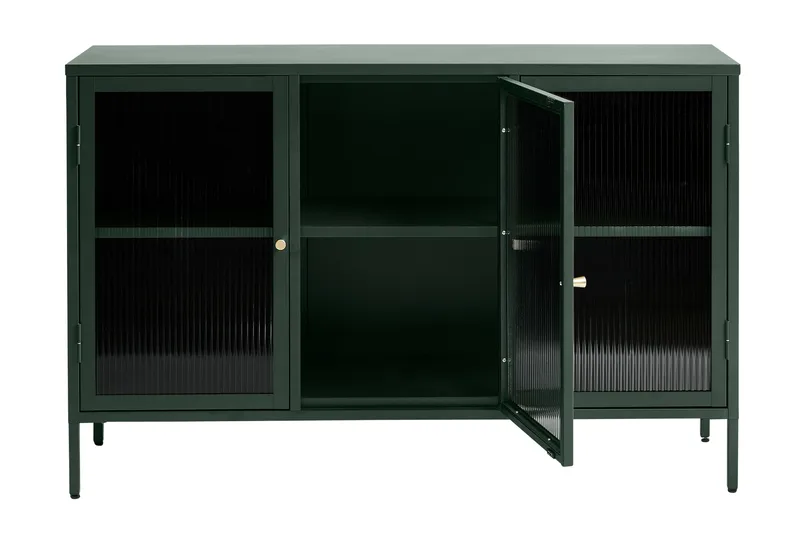 Lazarus Sideboard 3 dele 132 cm - Grøn - Opbevaring - Opbevaringsmøbler - Skænke & sideboards