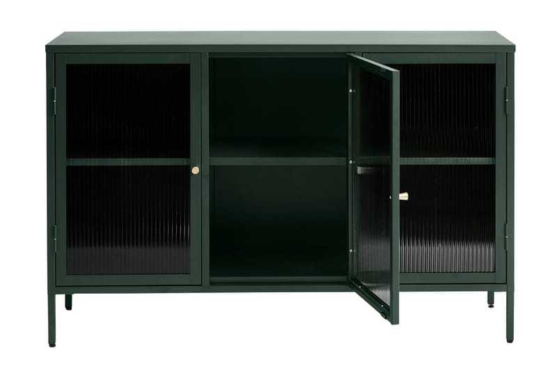Lazarus Sideboard 3 dele 132 cm - Grøn - Opbevaring - Opbevaringsmøbler - Skænke & sideboards