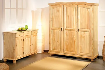 Leksand Skænk 130 cm - Fyrretræ - Opbevaring - Opbevaringsmøbler - Skænke & sideboards