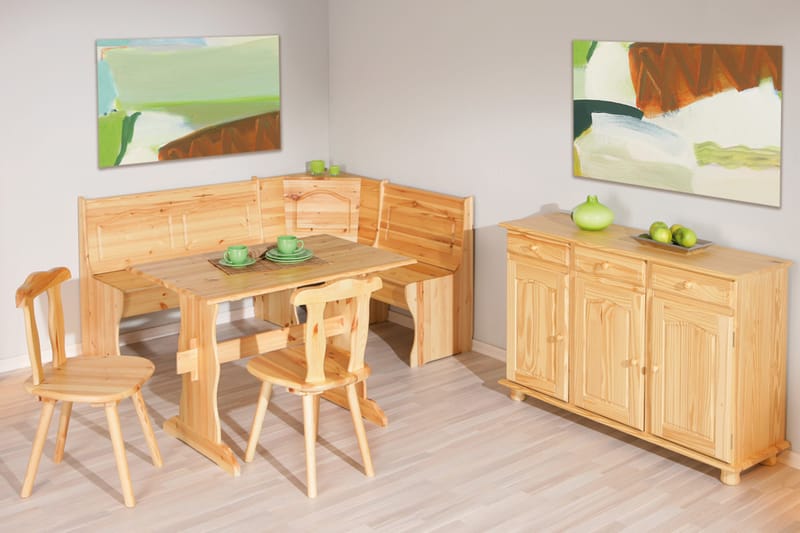 Leksand Skænk 130 cm - Fyrretræ - Opbevaring - Opbevaringsmøbler - Skænke & sideboards