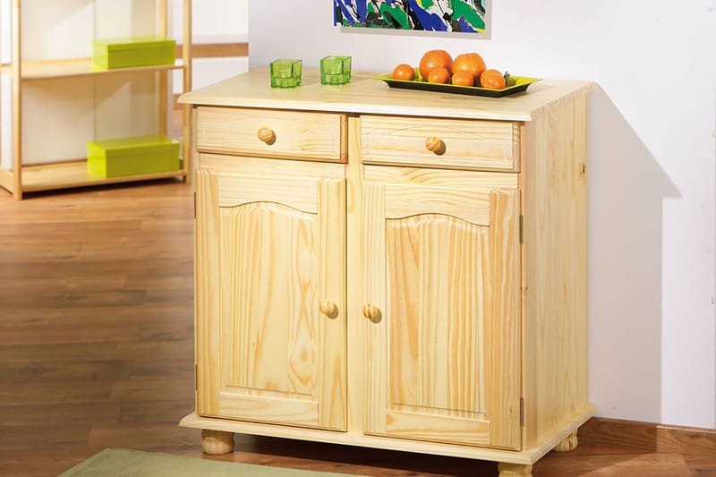 Leksand Skænk 88 cm - Fyrretræ - Opbevaring - Opbevaringsmøbler - Skænke & sideboards