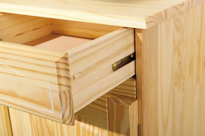 Leksand Skænk 88 cm - Fyrretræ - Opbevaring - Opbevaringsmøbler - Skænke & sideboards