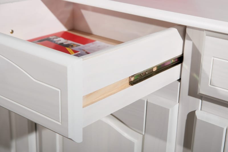 Leksand Skænk 88 cm - Hvid - Opbevaring - Opbevaringsmøbler - Skænke & sideboards