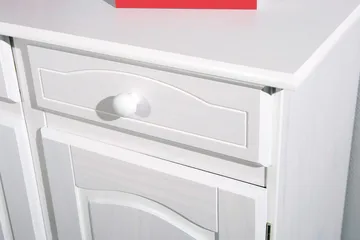 Leksand Skænk 88 cm - Hvid - Opbevaring - Opbevaringsmøbler - Skænke & sideboards