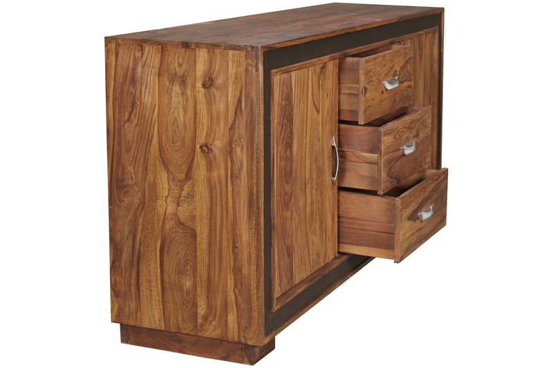 Luqman Skænk 160x44 cm - Træ / natur - Opbevaring - Opbevaringsmøbler - Skænke & sideboards