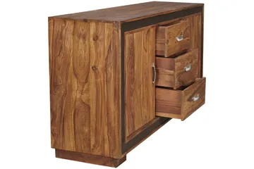 Luqman Skænk 160x44 cm - Træ / natur - Opbevaring - Opbevaringsmøbler - Skænke & sideboards