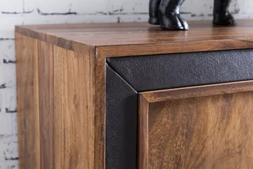 Luqman Skænk 160x44 cm - Træ / natur - Opbevaring - Opbevaringsmøbler - Skænke & sideboards
