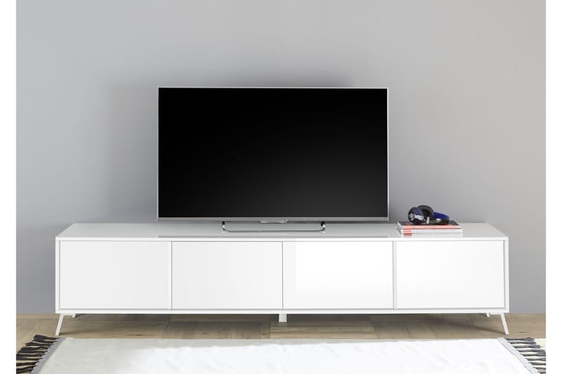 Marinos Skænk 207x40 cm - Hvid - Opbevaring - Opbevaringsmøbler - Skænke & sideboards