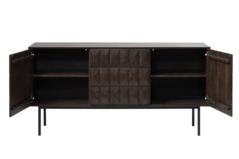 Merciat Sideboard 3 dele 160 cm - Brun - Opbevaring - Opbevaringsmøbler - Skænke & sideboards