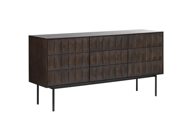 Merciat Sideboard 3 dele 160 cm, Brun