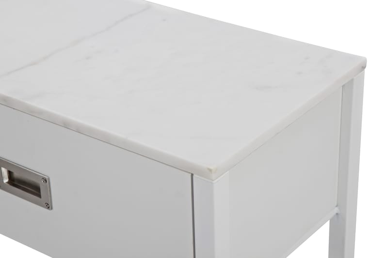 Miller Sideboard 120 cm Marmor - Hvid - Skænke & sideboards