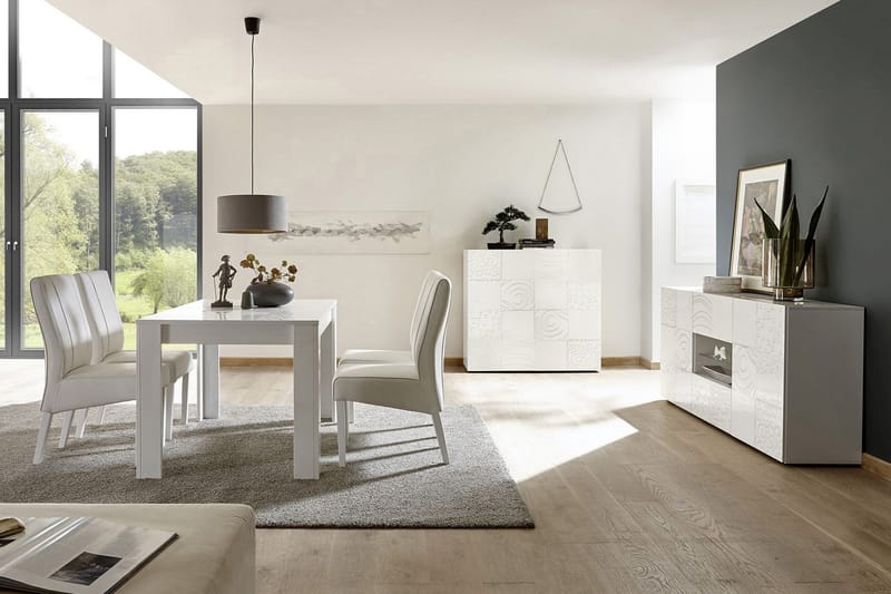 Mironne Skænk 181 cm 2 Hylder - Hvid - Opbevaring - Opbevaringsmøbler - Skænke & sideboards