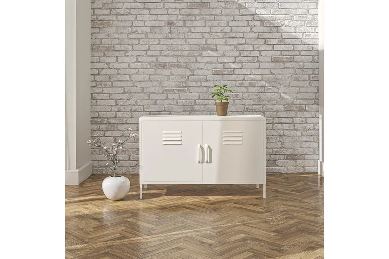 Mission District Skänk 100x40 cm Vit Dorel Home Vit, undefined