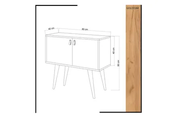 Mod Design skænk - Træ / hvid - Opbevaring - Opbevaringsmøbler - Skænke & sideboards