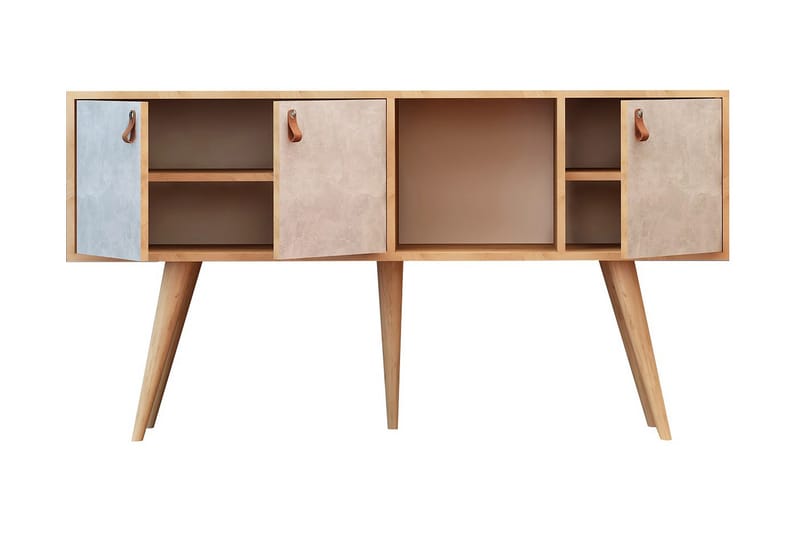 Mod design Skænk - Træ / hvid - Opbevaring - Opbevaringsmøbler - Skænke & sideboards