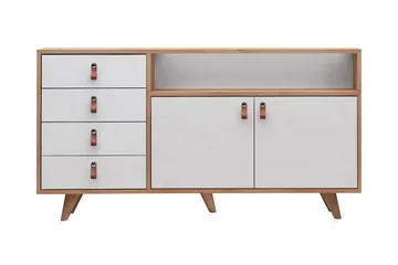 Mod design Skænk - Træ / hvid - Opbevaring - Opbevaringsmøbler - Skænke & sideboards