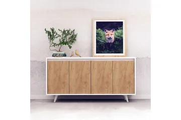 Mod design Skænk - Træ / hvid - Opbevaring - Opbevaringsmøbler - Skænke & sideboards