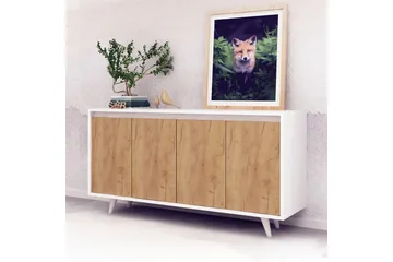 Mod design Skænk - Træ / hvid - Opbevaring - Opbevaringsmøbler - Skænke & sideboards