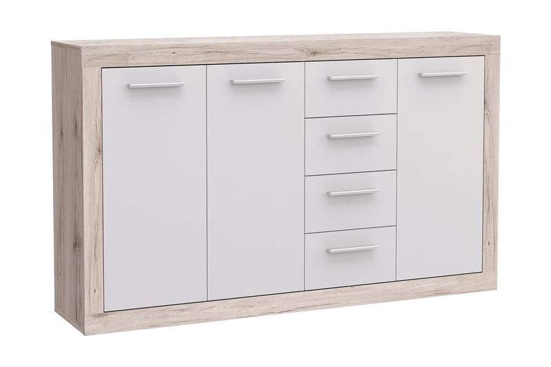 Mohaned Skænk 34x153 cm - Brun / hvid - Skænke & sideboards