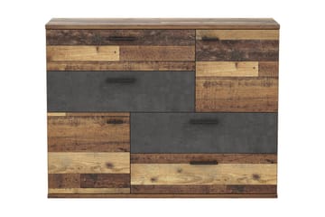 Moncerat Skænk 125x96 cm - Grå / brun - Opbevaring - Opbevaringsmøbler - Skænke & sideboards