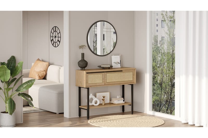 Muttun Skænk 100 cm - Oak - Opbevaring - Opbevaringsmøbler - Skænke & sideboards