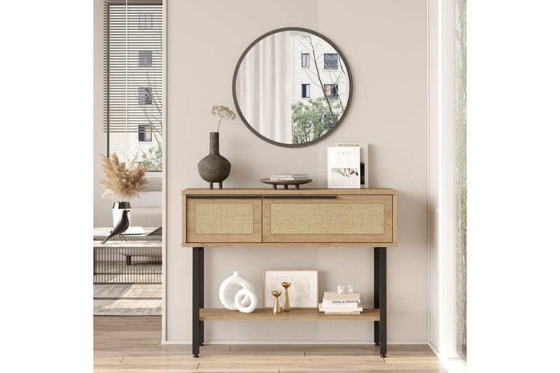 Muttun Skænk 100 cm - Oak - Opbevaring - Opbevaringsmøbler - Skænke & sideboards