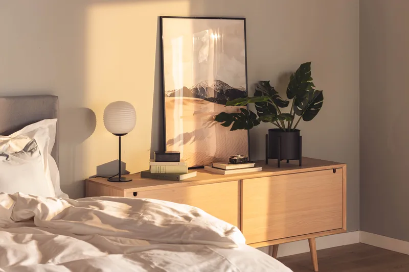 Myrviken Skænk 180 cm - Hvidpigmenteret Eg - Opbevaring - Opbevaringsmøbler - Skænke & sideboards