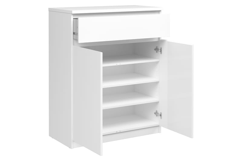 Naia Skænk 80 cm - Hvid Højglans - Opbevaring - Opbevaringsmøbler - Skænke & sideboards