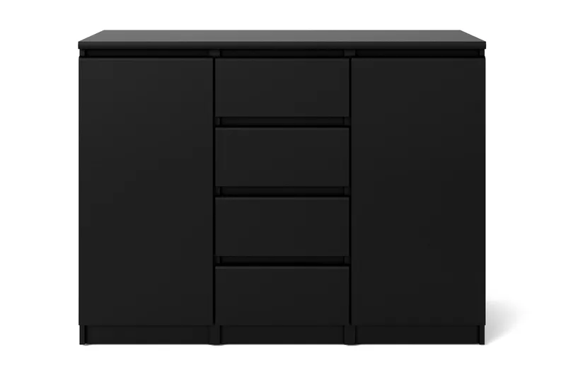 Naia Skænk med 2 Låger + 4 Skuffer, Matsort