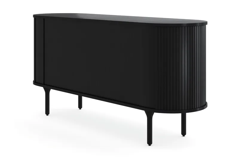 Noira Skænk 150x45 cm Eg - Sort - Opbevaring - Opbevaringsmøbler - Skænke & sideboards