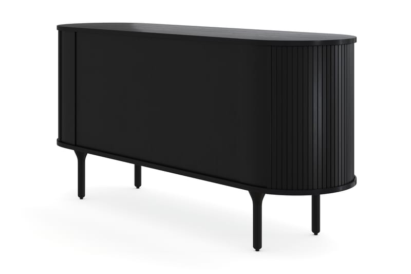 Noira Skænk 150x45 cm Massiv Eg - Sort - Skænke & sideboards