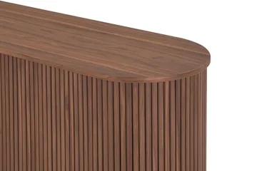 Noira smal skænk rillet valnød 150x45 cm - Valnød / Brun - Opbevaring - Opbevaringsmøbler - Skænke & sideboards