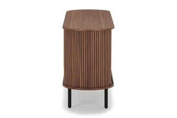 Noira smal skænk rillet valnød 150x45 cm - Valnød / Brun - Opbevaring - Opbevaringsmøbler - Skænke & sideboards