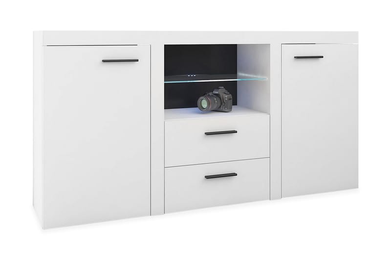 Rumba skænk 157x40x81 cm - Hvid - Opbevaring - Opbevaringsmøbler - Skænke & sideboards