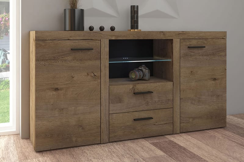 Rumba skænk 157x40x81 cm - Opbevaring - Opbevaringsmøbler - Skænke & sideboards