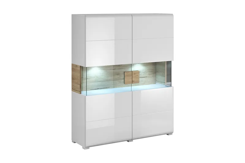 Saran skænk, Træ / hvid