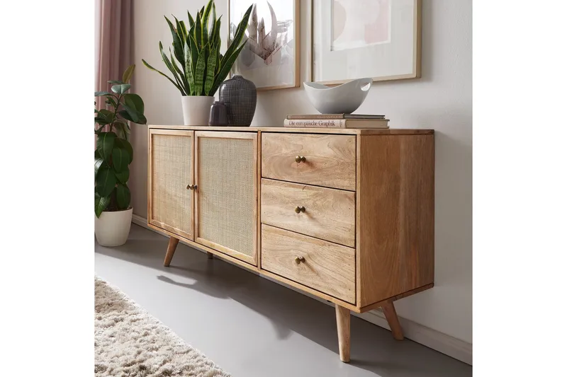 Sideboard & skänk Wohnling Brun - Opbevaring - Opbevaringsmøbler - Skænke & sideboards