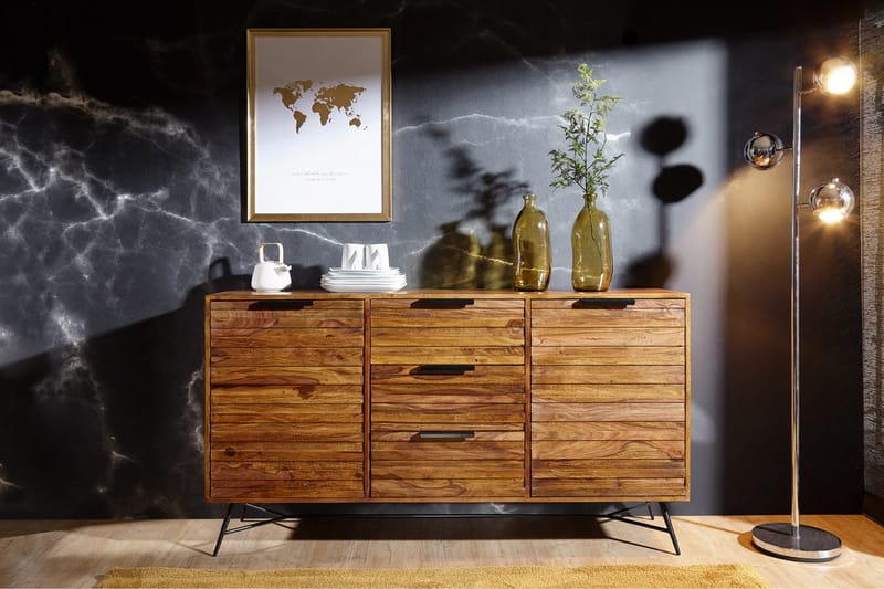Sideboard & skänk Wohnling Trä, Natur - Opbevaring - Opbevaringsmøbler - Skænke & sideboards