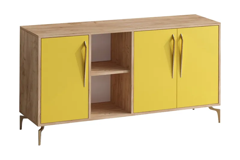 Sidobord Ek|Gul, undefined