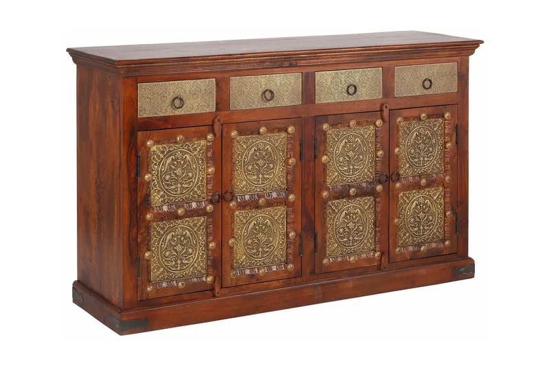 Silian skænk 180 cm, akacie Brun