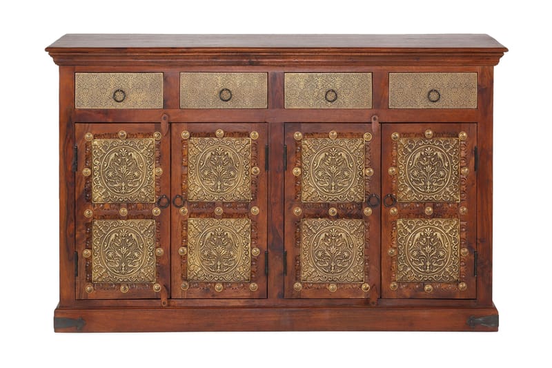 Silian skænk 180 cm - akacie Brun - Opbevaring - Opbevaringsmøbler - Skænke & sideboards