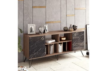 Sincerely Sidebord 180 cm - Valnød|Sort - Opbevaring - Opbevaringsmøbler - Skænke & sideboards