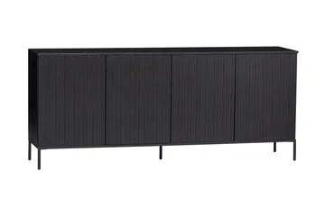 Skænk & skænk Hemlinge Sideboard 44x200 cm Svart - Opbevaring - Opbevaringsmøbler - Skænke & sideboards