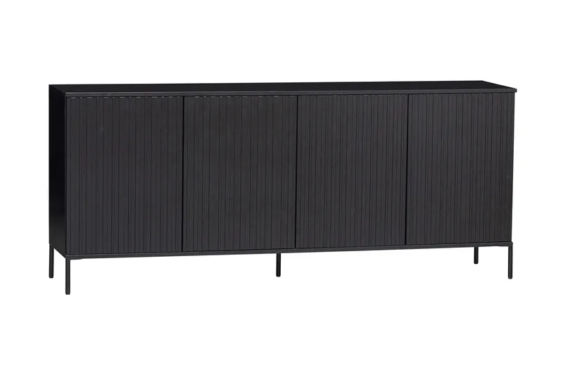 Skænk & skænk Hemlinge Sideboard 44x200 cm Svart